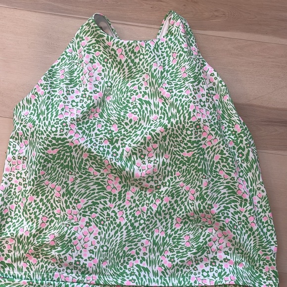 Fabletics flounce matching set skirt/skort bra tank floral 2X pickleball - Picture 6 of 13